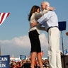 US Republican presidential candidate Senator John McCain and his running mate, Alaska Governor Sarah Palin, August 31, 2008. 