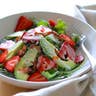 Strawberry Avocado Kale Salad With Bacon Poppyseed Dressing