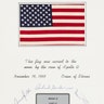 United States flag carried to the moon on Apollo 12