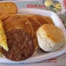 McDonald's Big Breakfast With Hotcakes and Large Biscuit