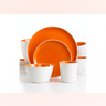 5. Oneida Dinnerware, Mango Color Burst 16 Piece Set
