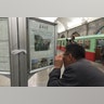 Newspaper at the Metro Station 