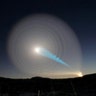Missile Launch Lights up Norway