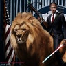 obama_riding_lion