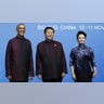 President Obama with China's first couple