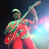 Chuck Berry performs during the 