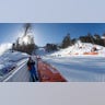Alpine skiing course
