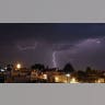 Lightning strikes