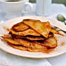 Quinoa Peanut Butter Pancakes With Cinnamon and Pear