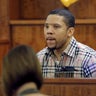 Prosecution witness Alexander Bradley is questioned by the prosecution without the jury present during Hernandez's trial.