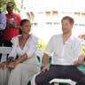 Prince Harry attempts to show off.