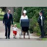 Royal Family Saluted By Policeman