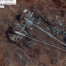 Satellite image of Shayrat Airfield in Homs, Syria.