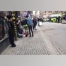 People were killed when a truck crashed into department store Ahlens on Drottninggatan, in central Stockholm