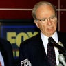 Rupert Murdoch announcing Roger Ailes as chairman and CEO of Fox News, in 1996