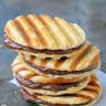 Nutella Waffle Sandwich Cookies