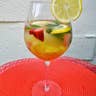 Summer Fruit Sangria Spritzer