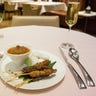 Chicken and mutton satay plate in The Private Room