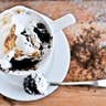 Chocolate Fudge S'more Mug Cake