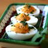 Sriracha Deviled Eggs