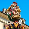 Apparently laws against child abuse were a lot more lax in Switzerland back in the 16th century. The Kindlifresser, which translates to “Child Eater,” is a terrifying statue in the Swiss city of Bern that features a giant munching on a child with a sack of terrified tots slung over his shoulder. Where was Save the Children back in the 1500s when someone decided that it was a good idea to put up a monument to this moppet-munching maniac? To make matters, nobody is sure why this statue even exists, but there is speculation that it was erected as a warning to the city’s Jewish community, as the Kindlifresser’s hat bears a striking resemblance to the yellow pointed Judenhut that Jews were forced to wear at that time.