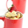 Light Strawberry Mug Cake