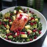 Superfood Salad with Pan-Seared Salmon