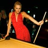 Dominique Swain Playing Pool