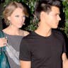 Taylor Lautner and Taylor Swift at Alice and Olivia store on Robertson in Hollywood stop at steak house before leaving in their R8 Audi. Oct 28, 2009 X17online.com exclusive