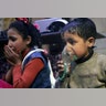 A child receives oxygen through respirators following a suspected poison gas attack in the rebel-held town of Douma, near Damascus, Syria