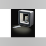 TEAC SR-LUXiWT Table Lamp with Built-in FM Clock Radio and iPod/iPhone Dock