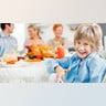 K is for kids table. Allow the kids to have fun at their own table. Just remember to check on them every once in a while.