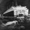 An illustration of the damage caused when the White Star liner 'Titanic' hit an iceberg during its maiden voyage, on 14th April 1912. The cross-section of the vessel shows the various compartments which flooded after the accident. Original publication: The Graphic - pub. 27th April 1912