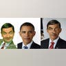 Obama and Mr. Bean