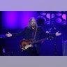 Musician Tom Petty performs on stage after being inducted during the 47th Songwriters Hall of Fame 