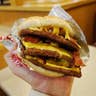 Wendy's Triple Baconator Large Combo with Fries and Soda
