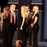 Trump family at the final presidential debate