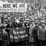 Unpublished, a rally at the Brooklyn Navy Yard, Dec. 1941