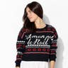 Coincidence & Chance Noel Fair Isle Cropped Sweater