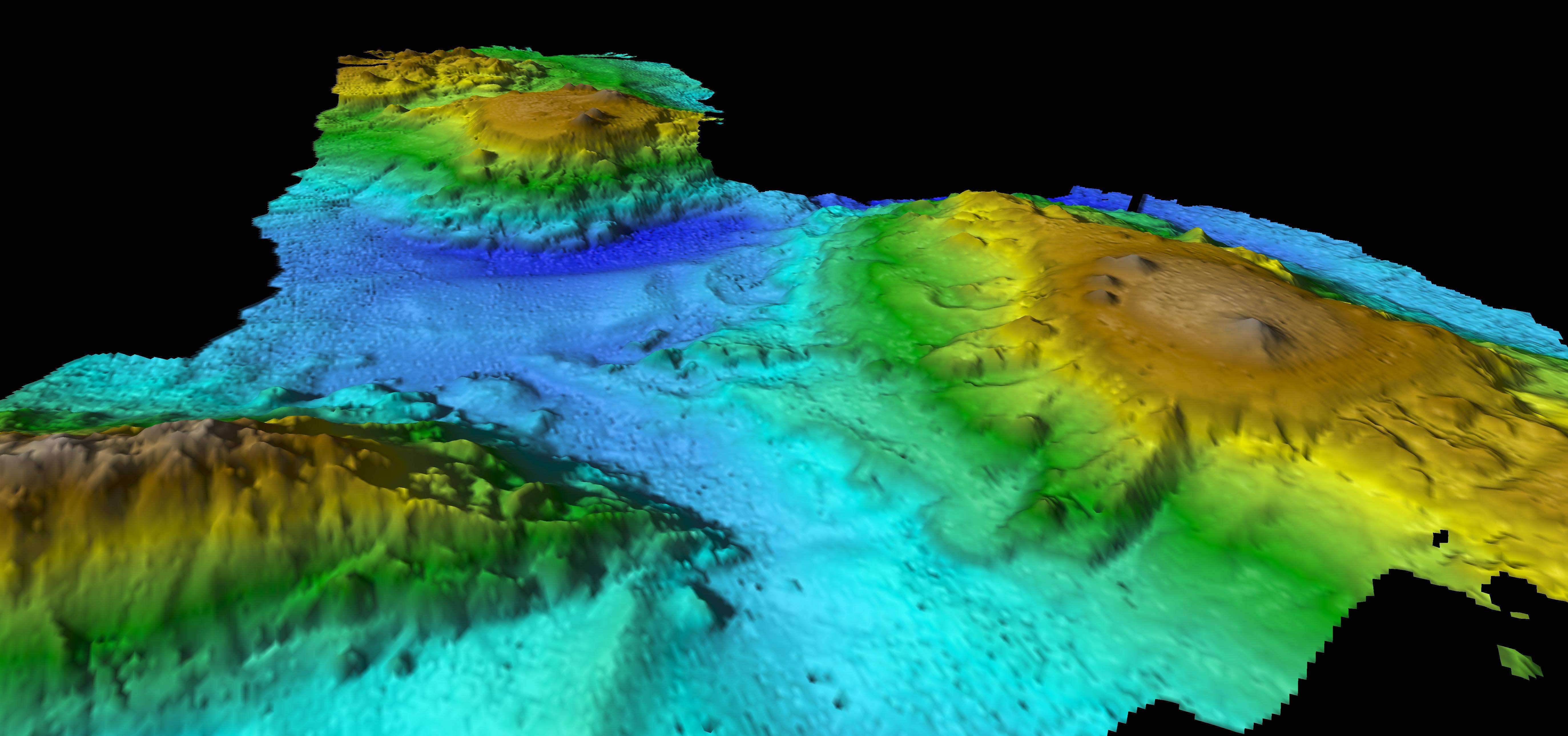 Image result for Stunning volcanic 'lost world' discovered deep in the ocean