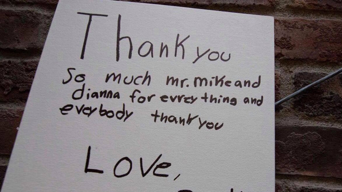 The 12-year-old boy shared a sweet note after celebrating his first-ever birthday party.
