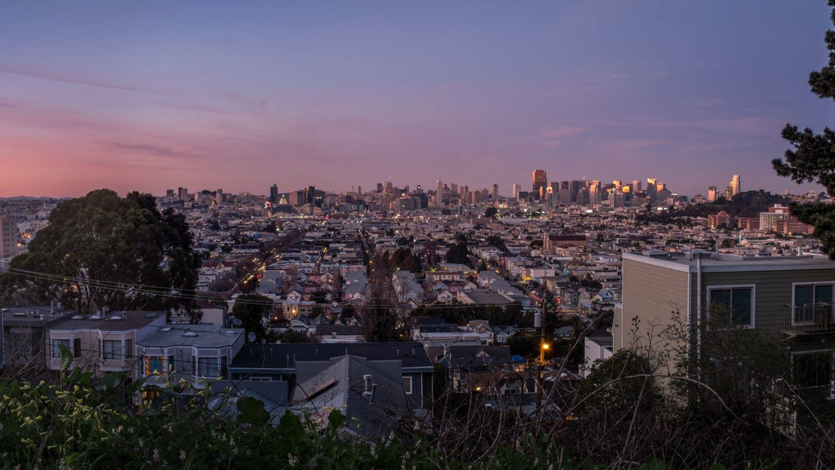 Six female assailants left a man with life-threatening injuries after they attacked him in the Bernal Heights neighborhood of San Francisco on Sunday, authorities said.