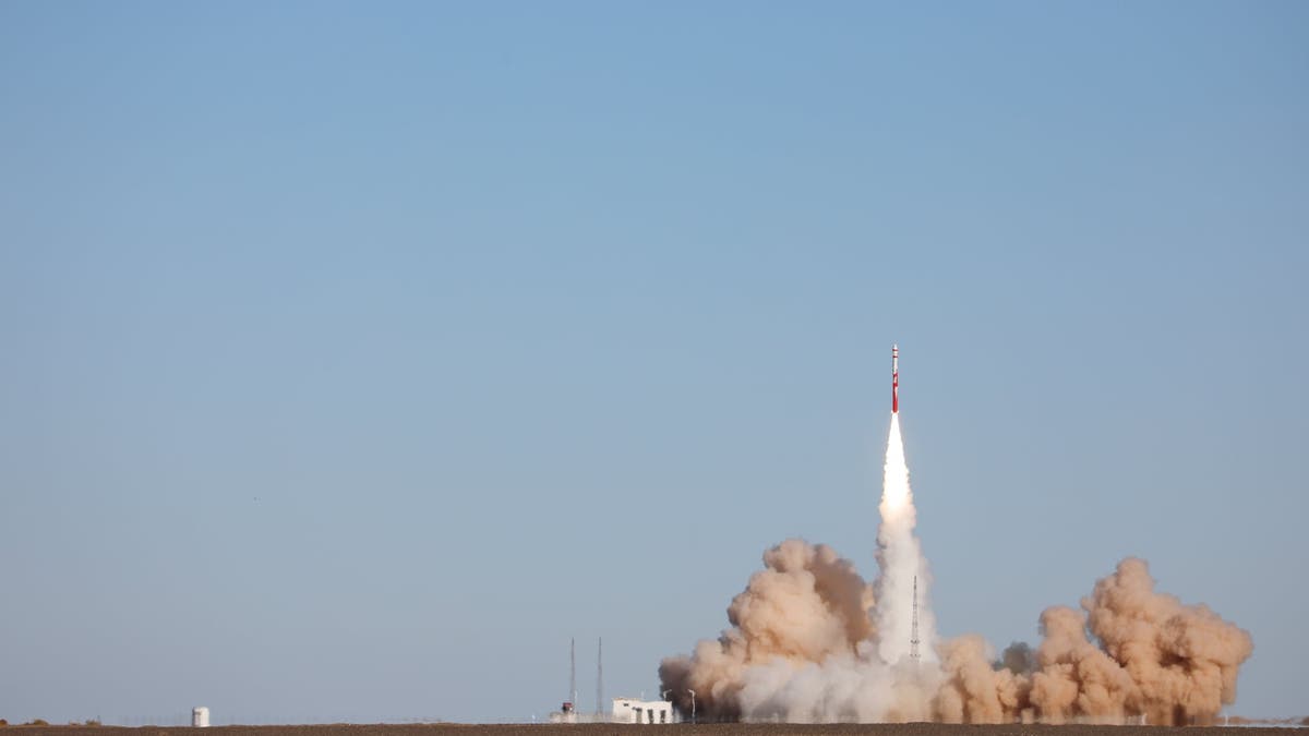China’s first private carrier rocket ZQ-1 blasts off in Jiuquan, Gansu province, before failing.