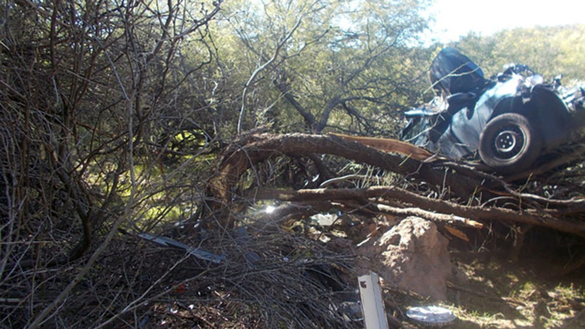 A woman was rescued in Arizona Oct. 18 after she lost control of her vehicle on U.S. Route 60.