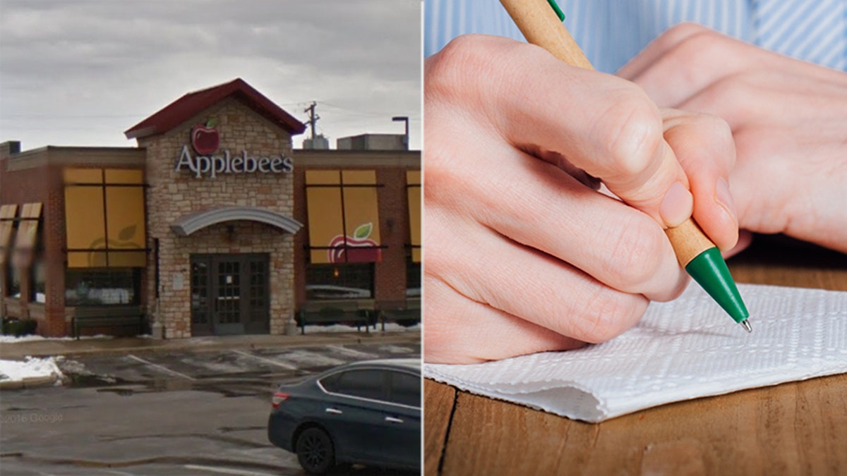 The waitress' mother said she shared the story as a reminder that<br>
"racism is real."