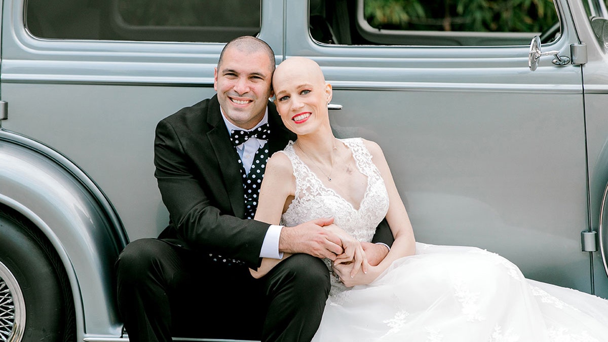 Laurin had told PEOPLE that moving up the wedding date would have been akin to letting cancer win, so they forged ahead with their March 24 plans.