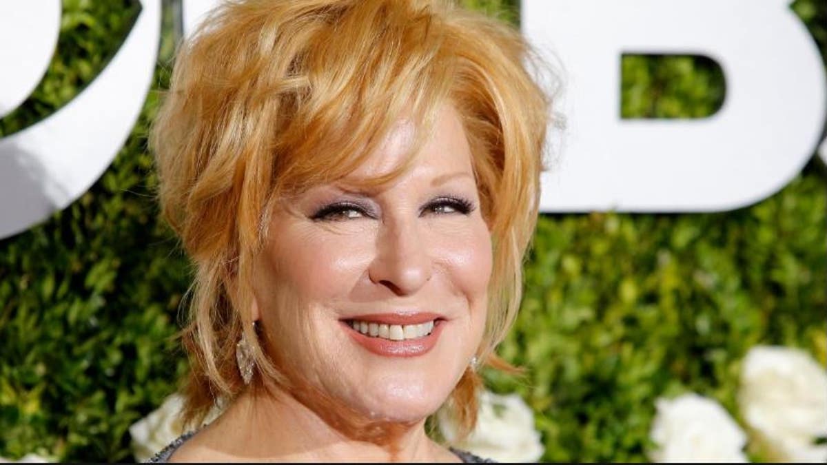 Actress Bette Midler urged followers to buy stock in coat hangers during President Trump’s State of the Union Address. 