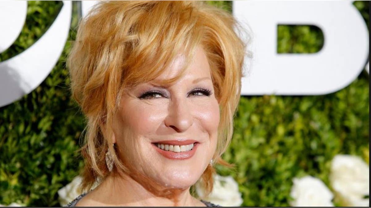 Actress Bette Midler urged followers to buy stock in coat hangers during President Trump’s State of the Union Address. 