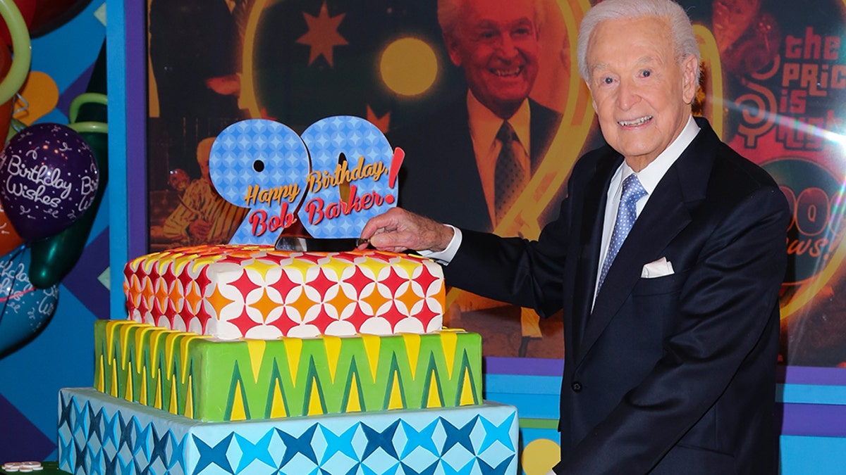 Bob Barker attends the set of "The Price Is Right" to celebrate his 90th Birthday at CBS Television City on November 5, 2013 in Los Angeles, California.