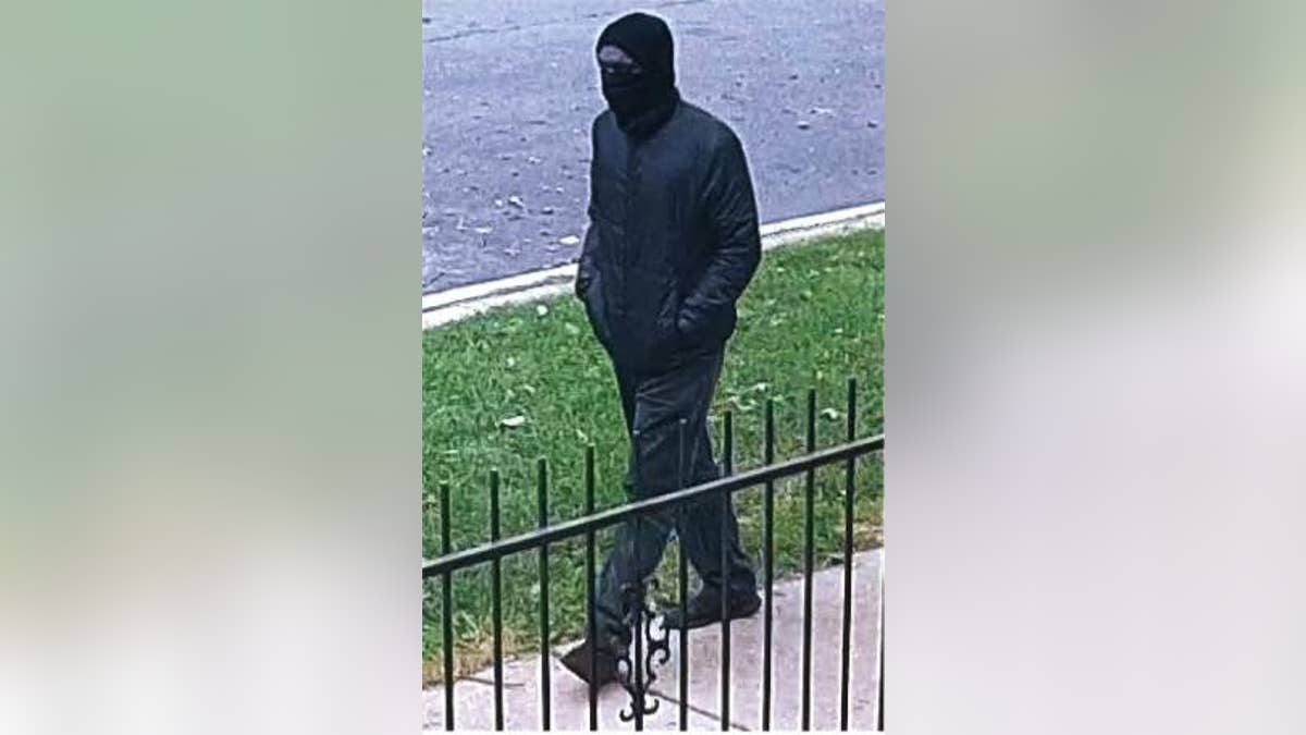 Authorities in Chicago have released an image hoping to identify a suspect wanted in connection for the murders of two men on the city's North Side.